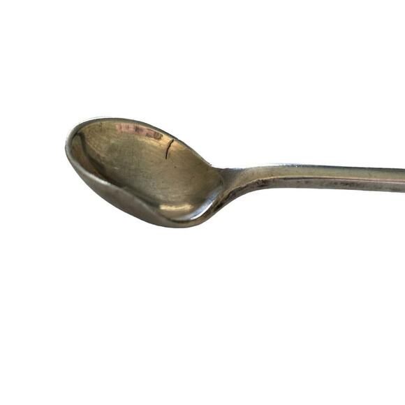 9 Elkington Monarchy Salt Spoons Silverplate 3 1/4" Antique Set England - Picture 5 of 11